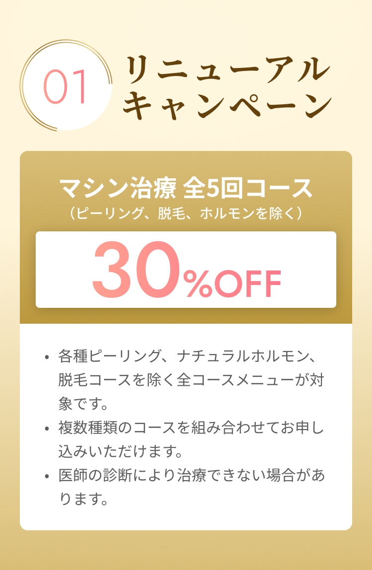 リニューアルキャンペーン